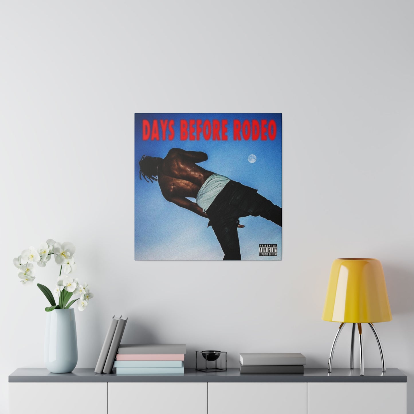 Travis Scott "Days before Rodeo" Canvas