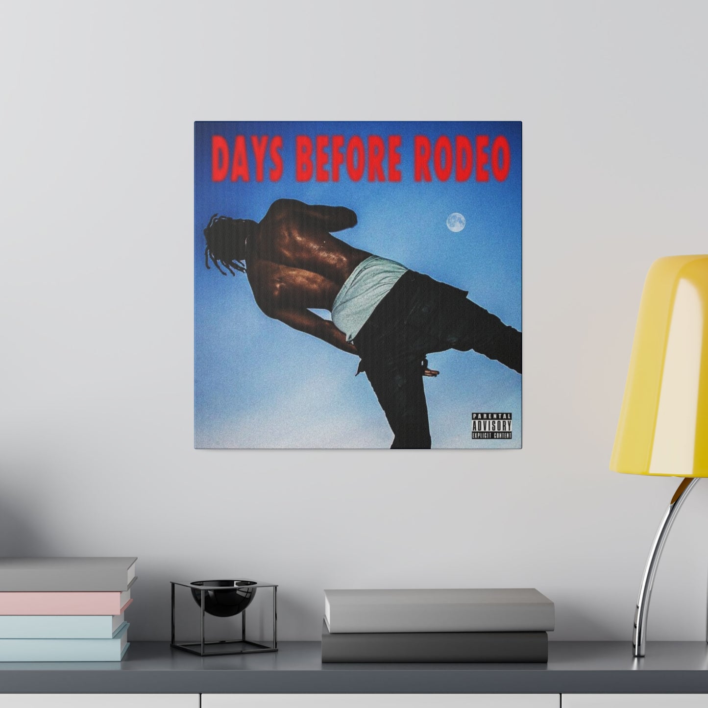 Travis Scott "Days before Rodeo" Canvas