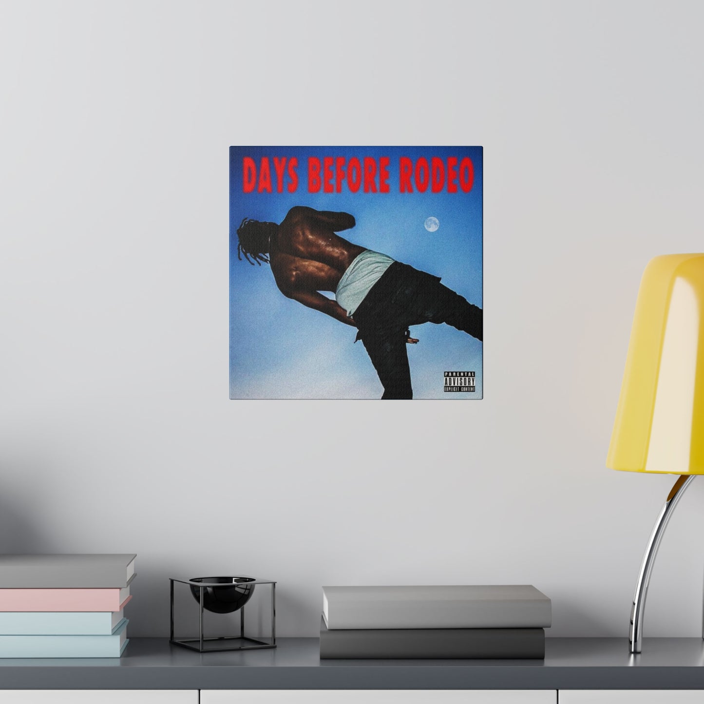 Travis Scott "Days before Rodeo" Canvas