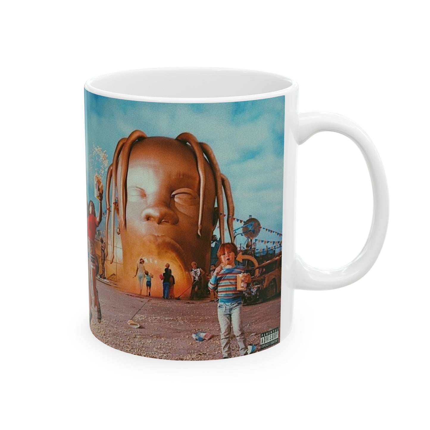 Travis Scott Astroworld "Coffee Bean" Mug