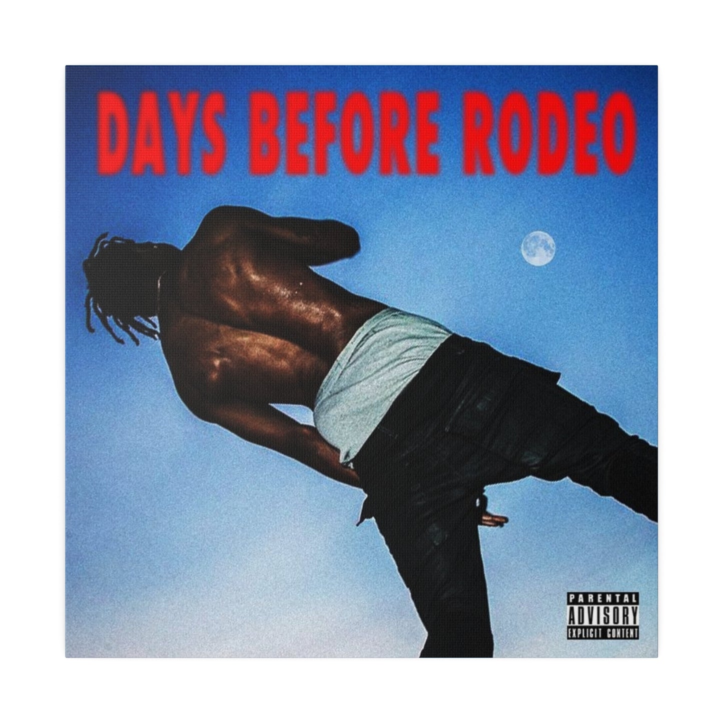 Travis Scott "Days before Rodeo" Canvas