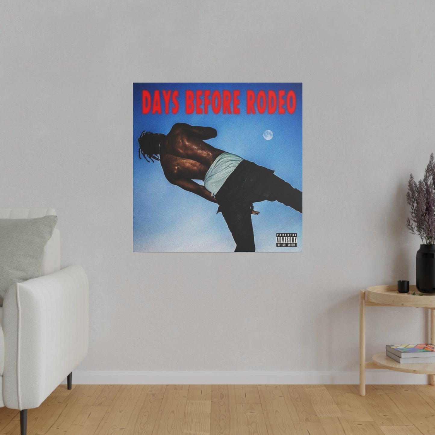 Travis Scott "Days before Rodeo" Canvas