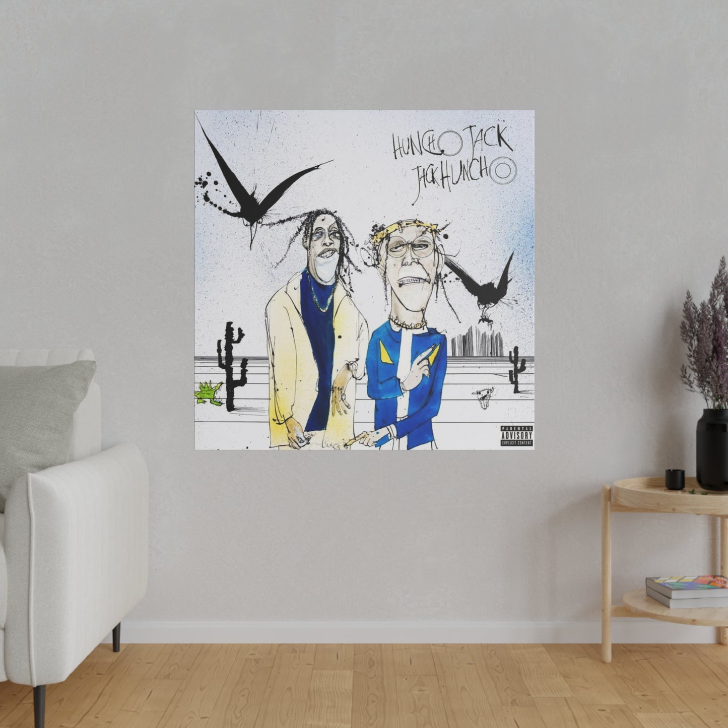 Travis Scott "Huncho Jack Jack Huncho" Canvas