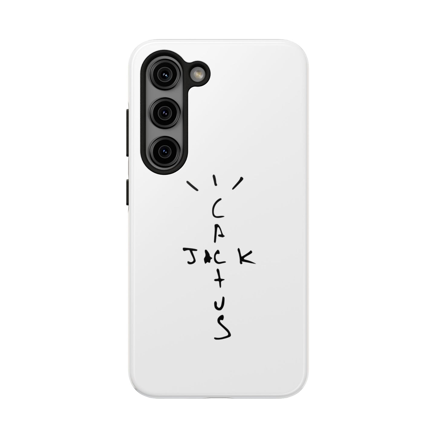 Travis Scott "Cactus Jack" Phone Case White