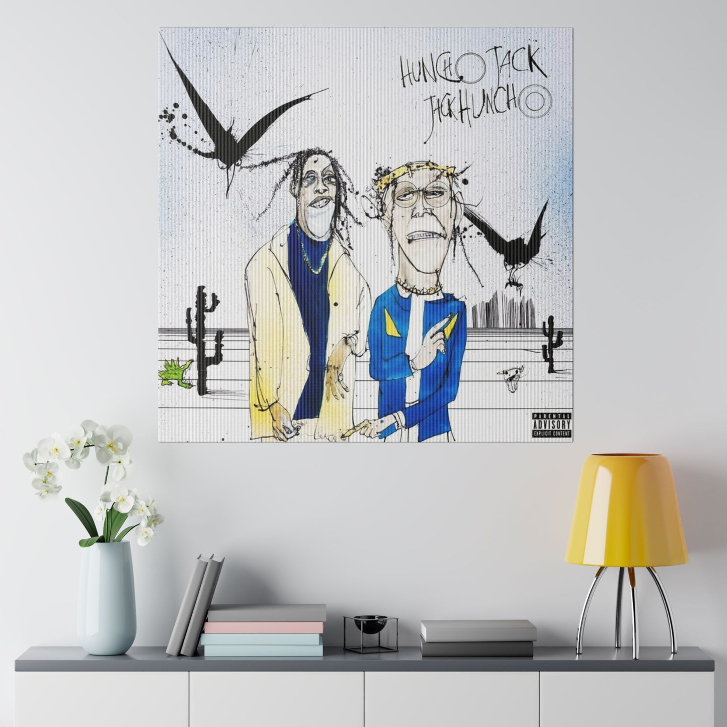 Travis Scott "Huncho Jack Jack Huncho" Canvas