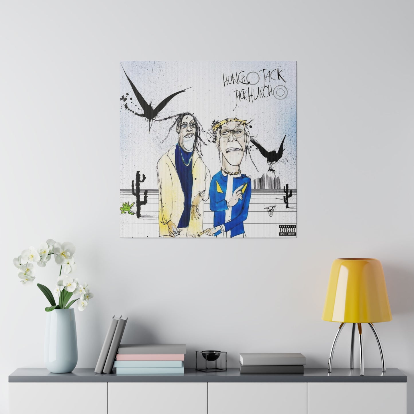 Travis Scott "Huncho Jack Jack Huncho" Canvas