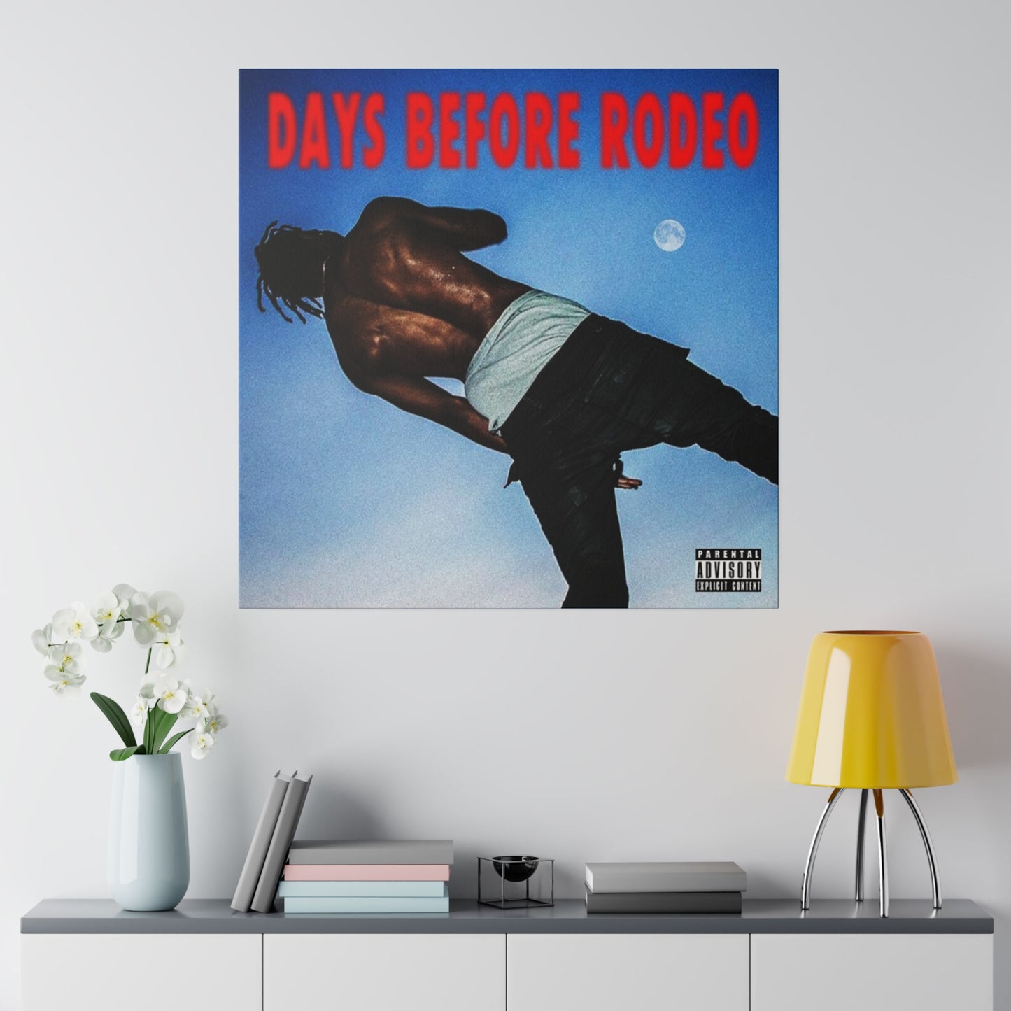 Travis Scott "Days before Rodeo" Canvas