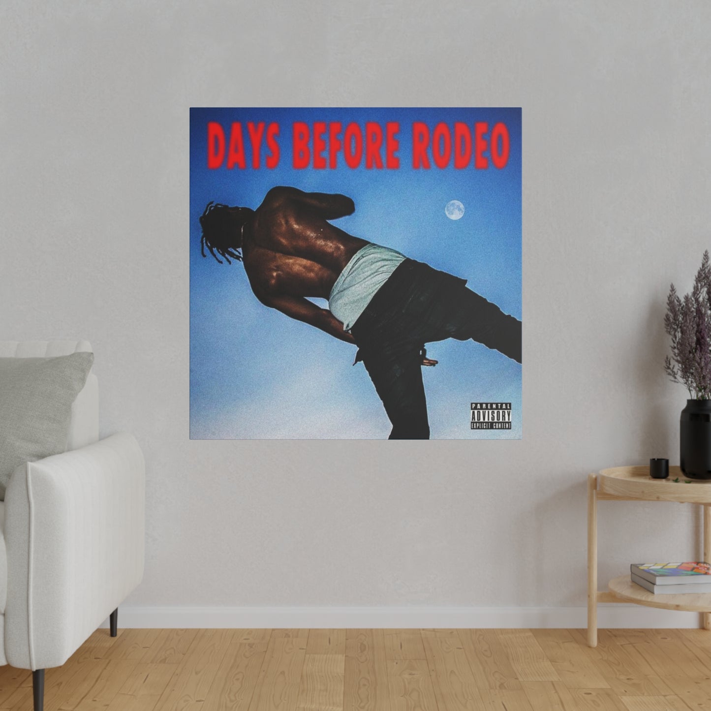 Travis Scott "Days before Rodeo" Canvas