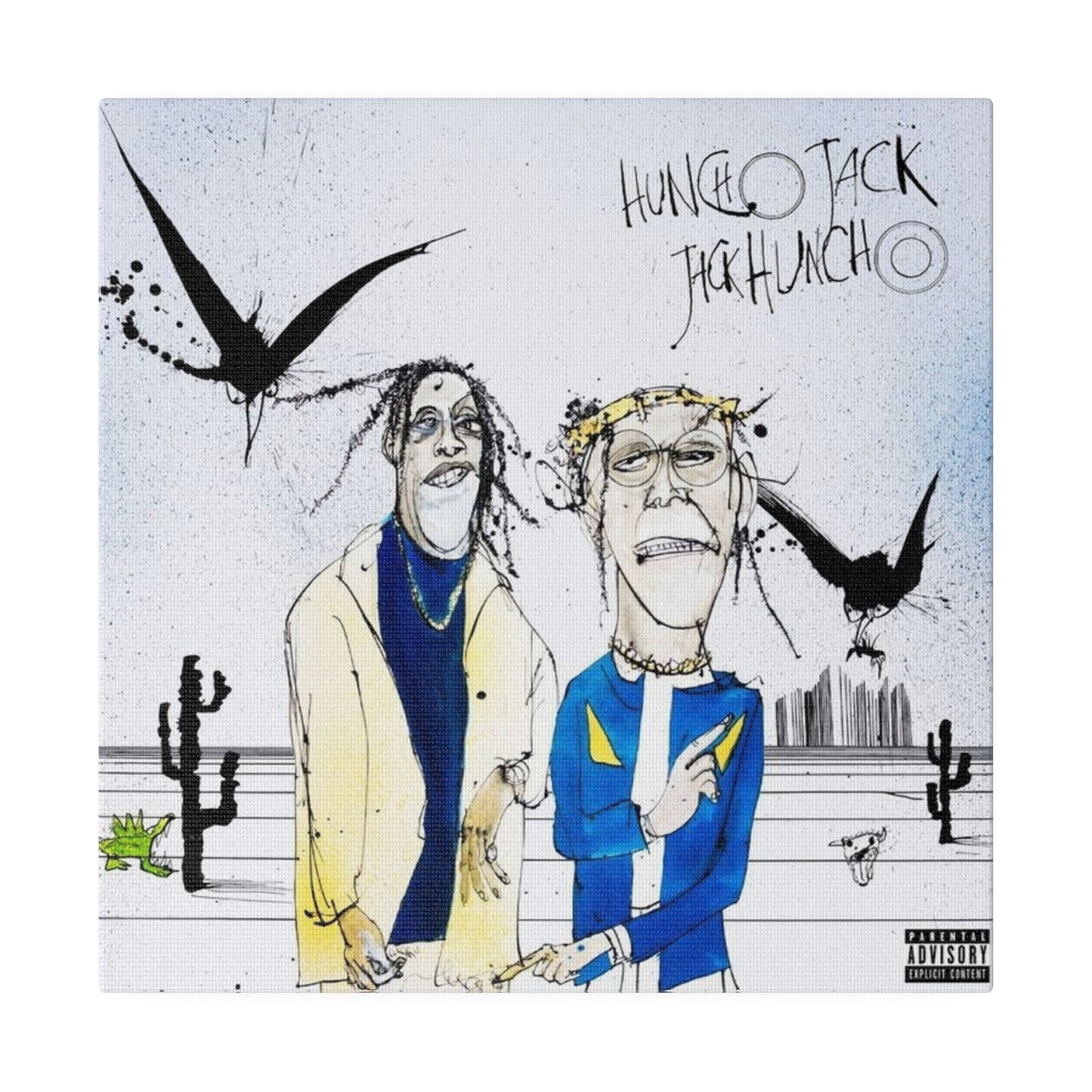 Travis Scott "Huncho Jack Jack Huncho" Canvas