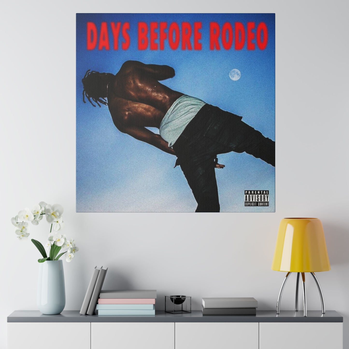 Travis Scott "Days before Rodeo" Canvas